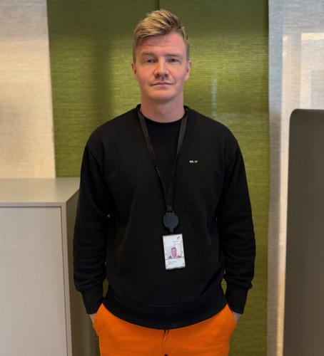 Vebjørn Kvam, the lead engineer for the project