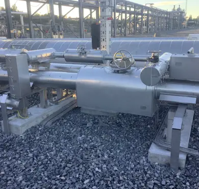 Our acoustic insulation products can be installed directly on pipes and Process equipment. 