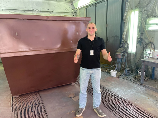 Emil Endresen is one of many apprentices who have earned their trade certificate