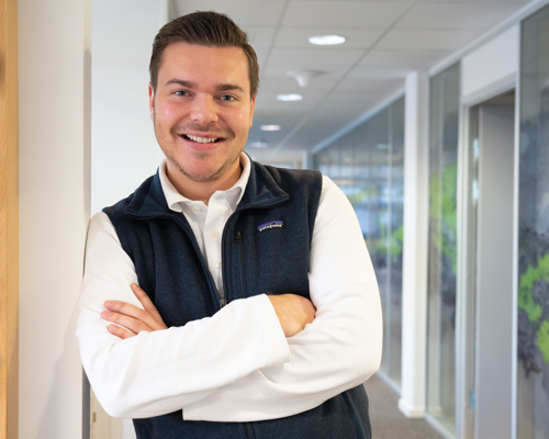 Espen Sætre leads the project team for further development of FieldBuddy. Photo: Beerenberg.